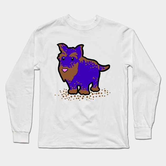 Mucky dog Long Sleeve T-Shirt by KBMorgan
